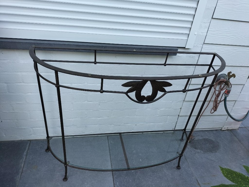 Console met halve maan, Ophalen