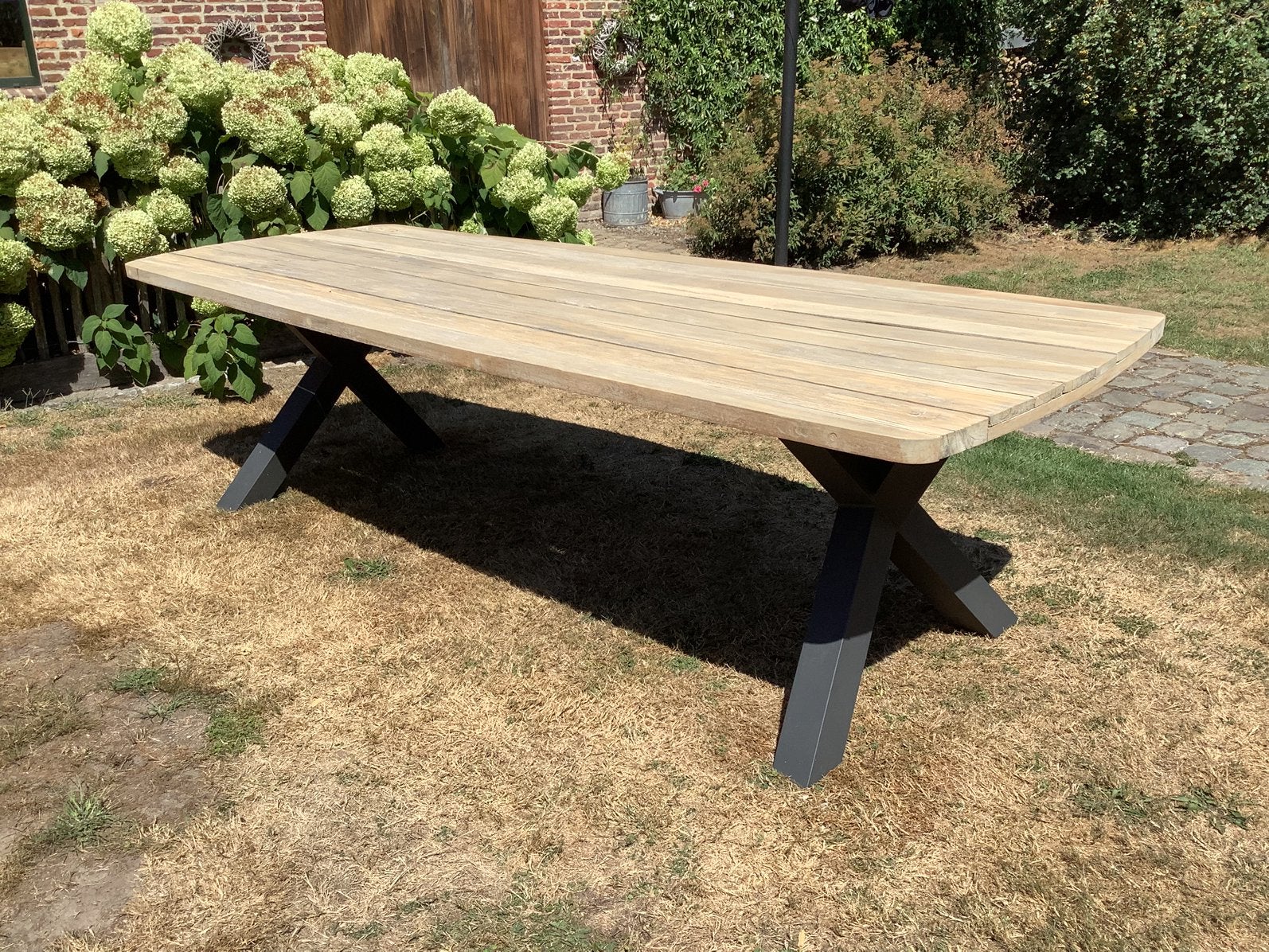 Prachtige tuintafel, Ophalen, Zo goed als nieuw