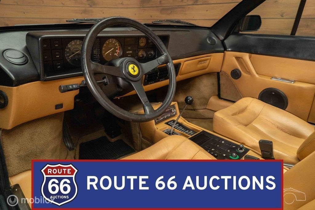 Ferrari Mondial Cabriolet | 1985 | Route 66 Auctions, Autos, Achat, Entreprise, Boîte manuelle, Autre carrosserie