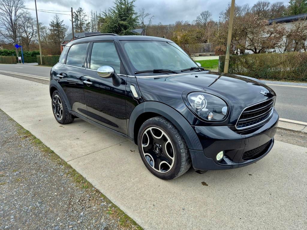 Mini Countryman 1.6D "Très Propre" Xénon, Cuir, Autos, Mini, Achat, Capteur de stationnement, Boîte manuelle, Noir