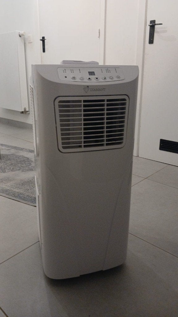 Mobiele airco bijna nieuw, Ophalen, Koelen en Ontvochtigen, Minder dan 60 m³, Zo goed als nieuw