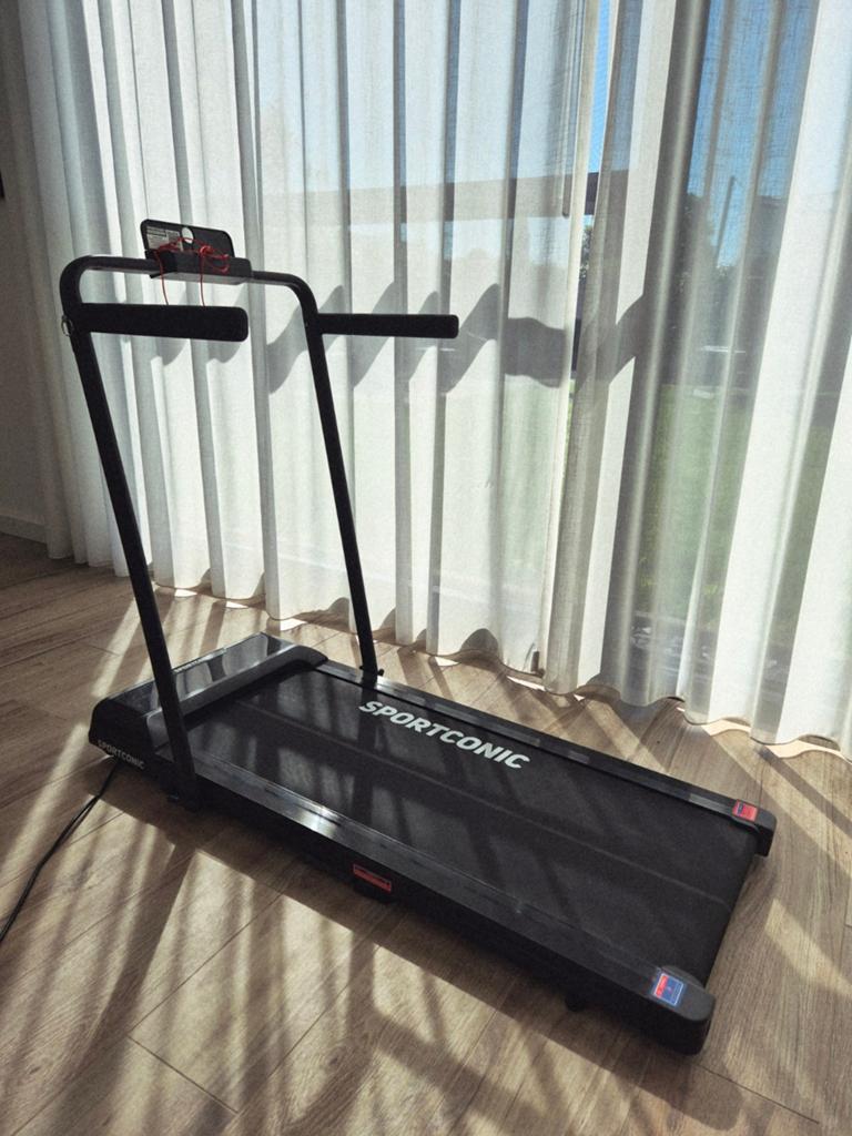 Loopband  1-12km/h, incl iPad houder en dempingsmat, Sport en Fitness, Fitnessapparatuur, Ophalen, Loopband
