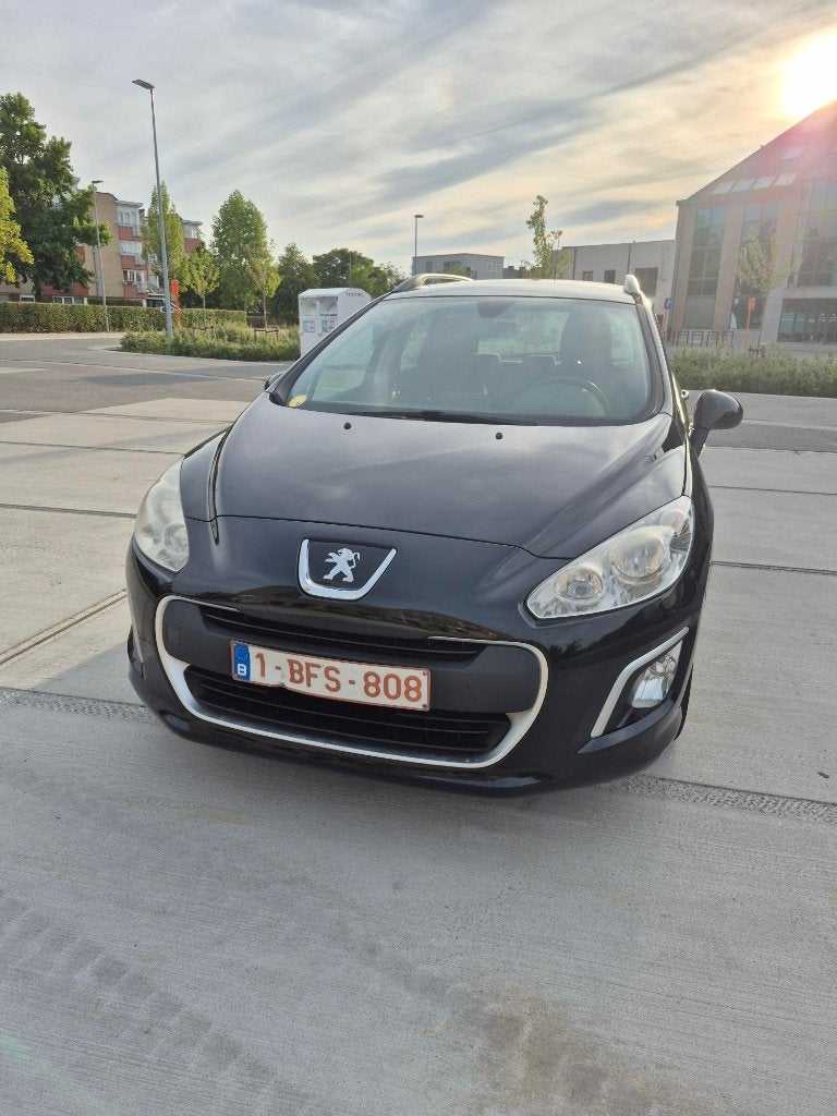 Peugeot 308 SW, Auto's, Peugeot, Voorwielaandrijving, Euro 5, Stof, Zwart