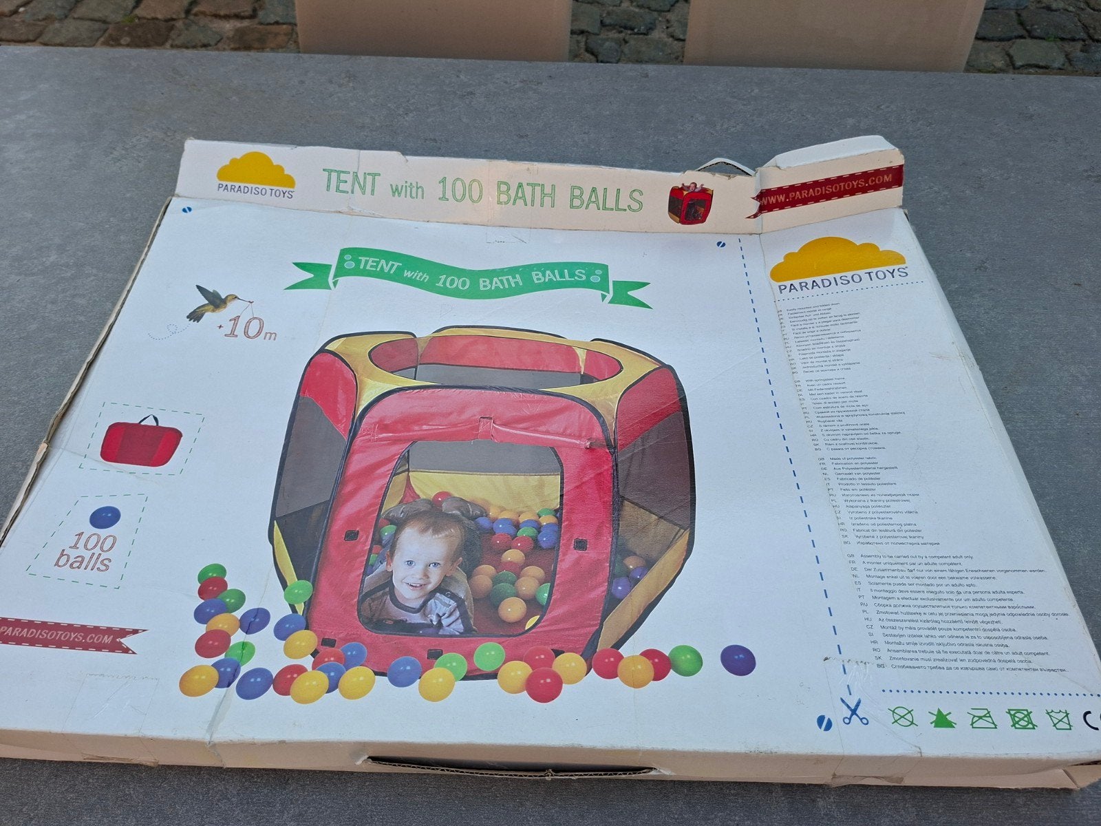 Ballenbad, ballentent, Kinderen en Baby's, Ophalen