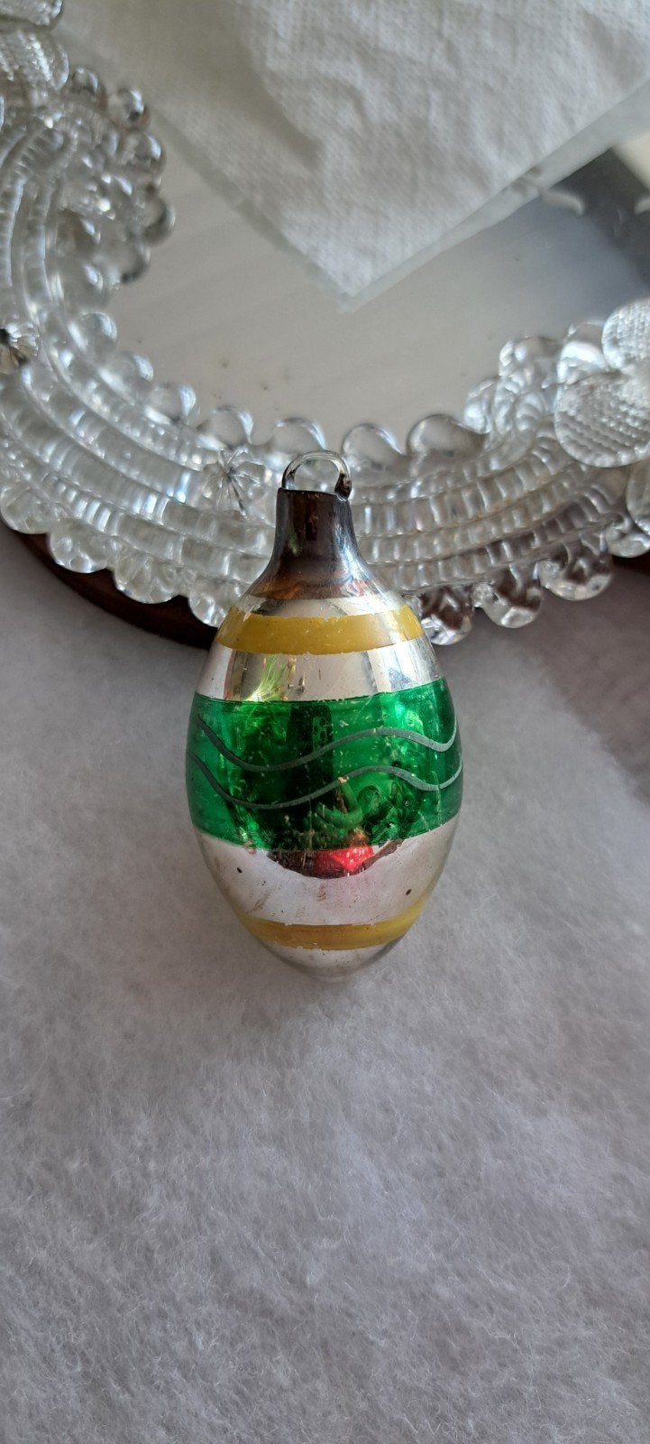 Antik Ajeko kerstornament, Ophalen of Verzenden