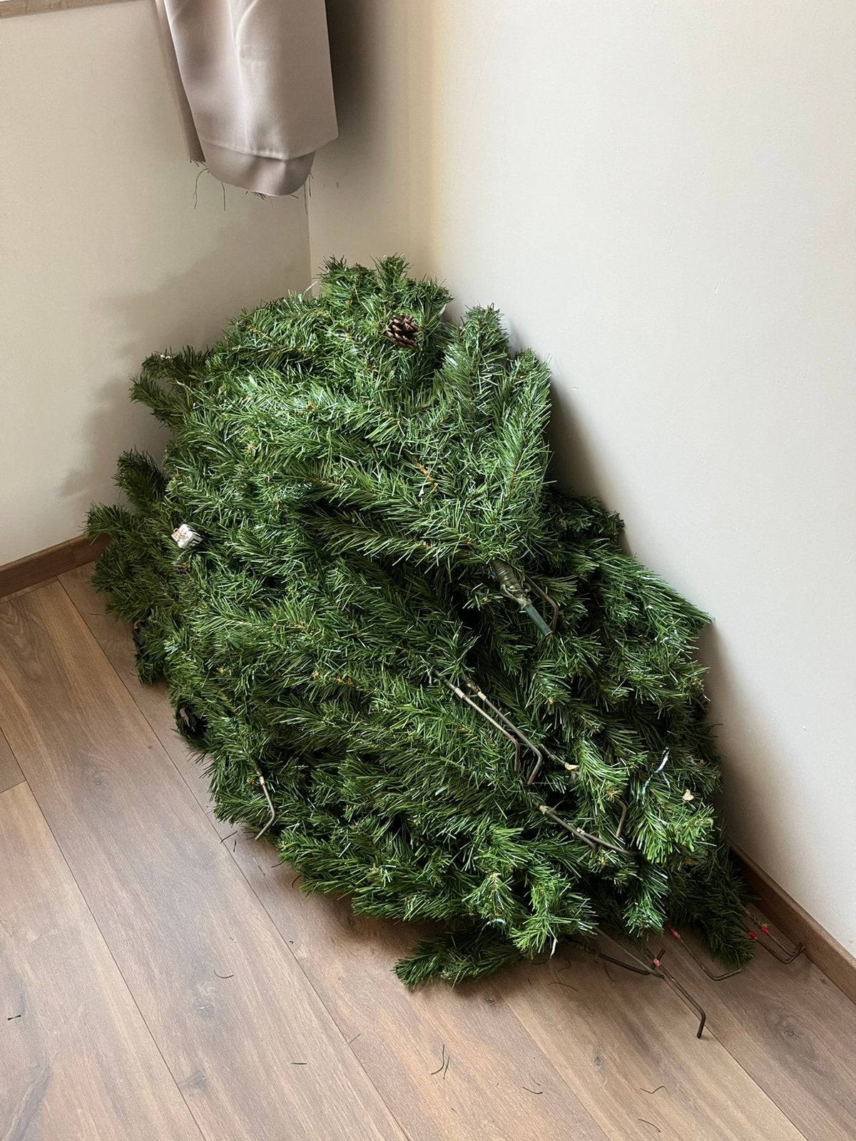 Sapin de Noël, Enlèvement, Utilisé