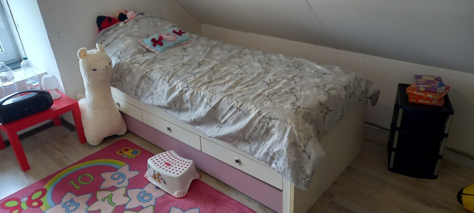 Eenpersoonsbed 90 x 200, Maison & Meubles, Chambre à coucher | Lits, Enlèvement