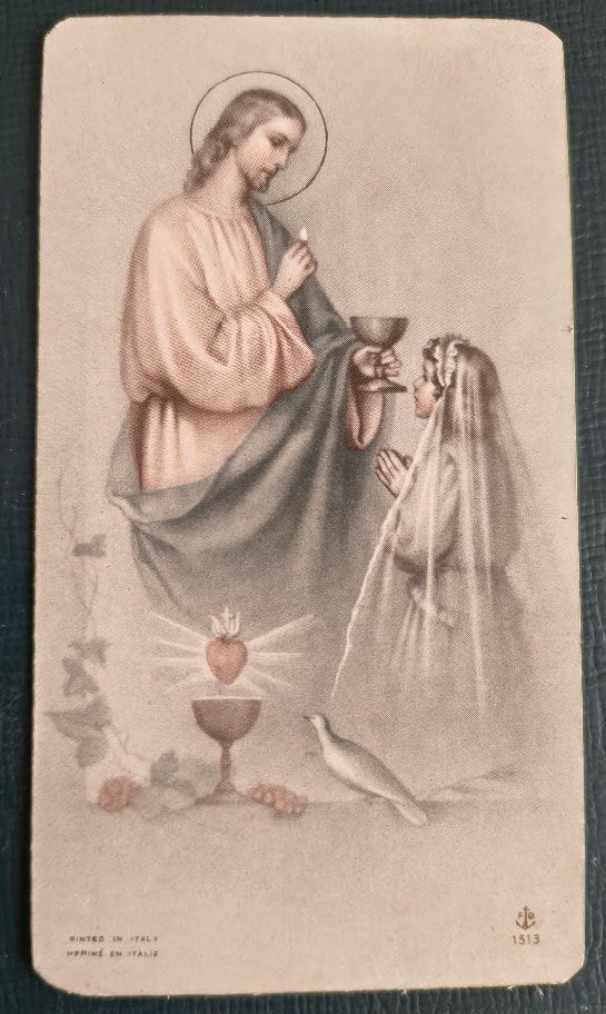 Bidprentje H. Vormsel Rosalie Heremans – Antwerpen 1952, Verzamelen, Bidprentjes en Rouwkaarten, Ophalen of Verzenden, Bidprentje