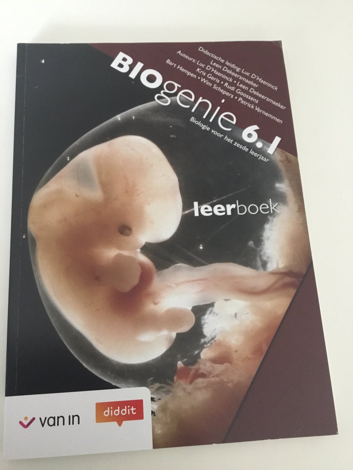Biogenie 6.1 - leerboek, Livres, Livres scolaires, Enlèvement, Comme neuf, Secondaire, Biologie