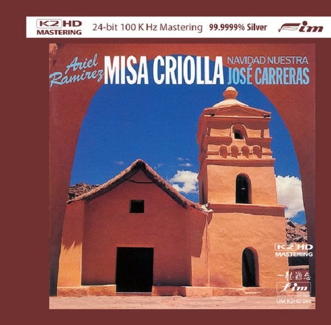 SALE--CD JOSÉ CARRERAS-Misa Criolla-Navidad En V, Verzenden
