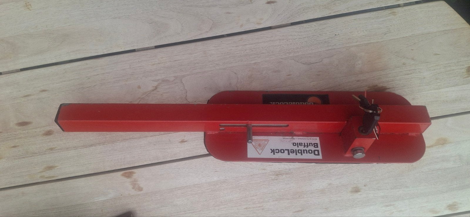 wielklem Double Lock Buffalo, Ophalen, Zo goed als nieuw