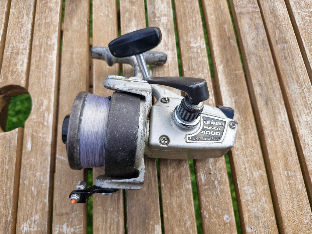 Daiwa Punch 4000 Vintage Vismolen, Ophalen of Verzenden, Gebruikt, Molen