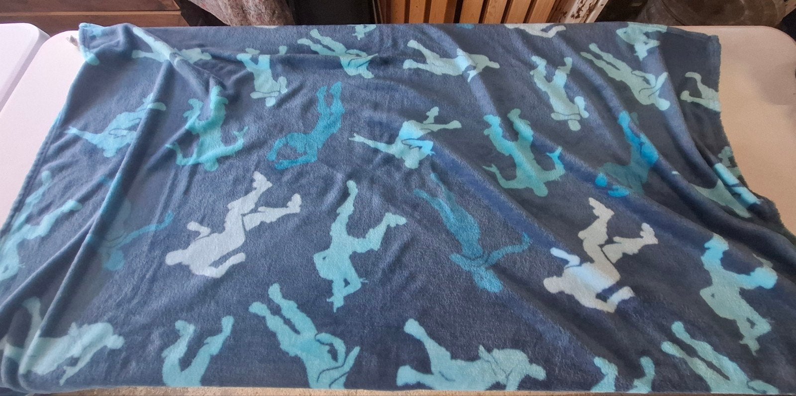 Fleece dekentje Fortnite, Ophalen of Verzenden, Zo goed als nieuw, Deken