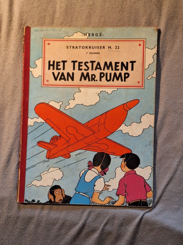 Jo, Suus en Jokko 1: het testament van Mr. Pump, Boeken, Stripverhalen, Eén stripboek, Ophalen, Gelezen
