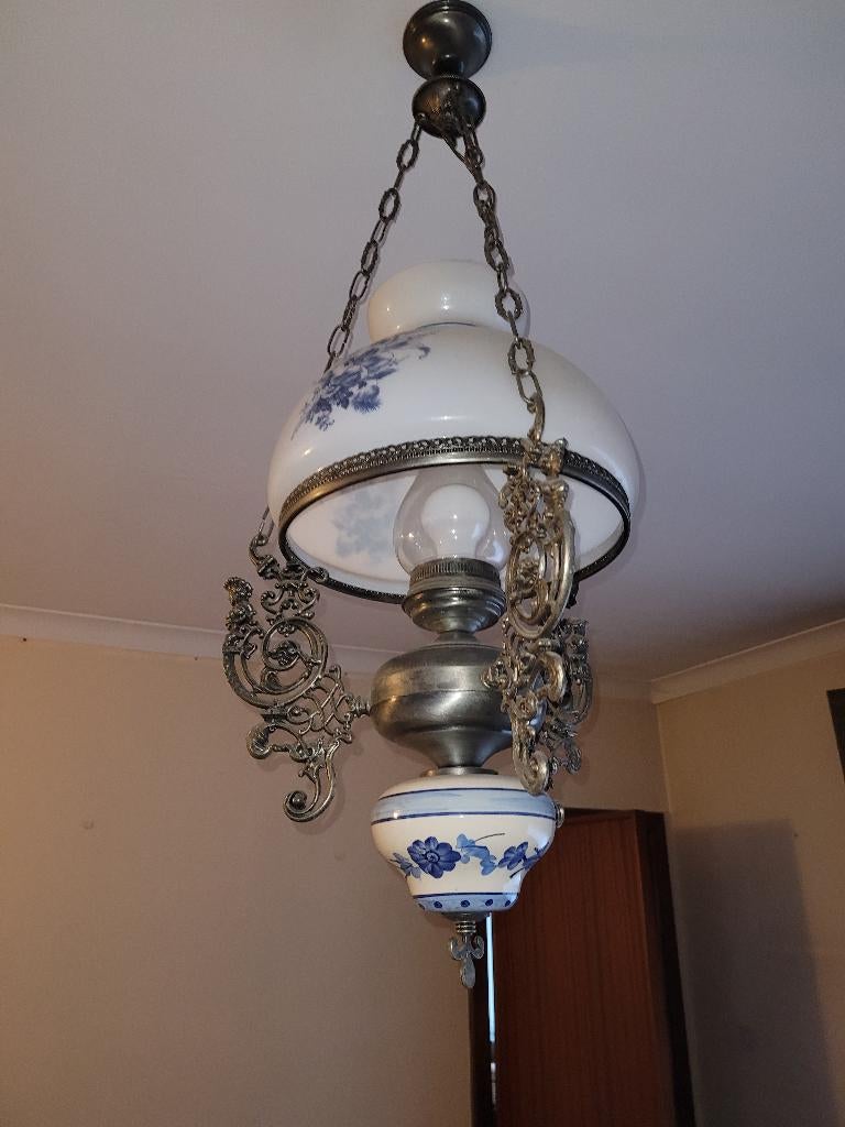 Lichtarmaturen, Huis en Inrichting, Ophalen, Gebruikt, Metaal, Minder dan 50 cm