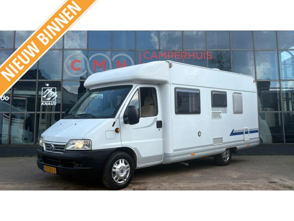 Bürstner Harmony 605, Fiat Ducato, Auvent, Jusqu'à 4, 6 à 7 mètres, Boîte manuelle