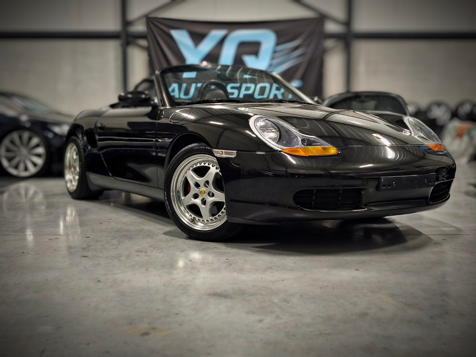 Porsche Boxster 2.5 Mk1 leder airco Rh zw1 breedset, 2500 cc, Leder, Bedrijf, Handgeschakeld