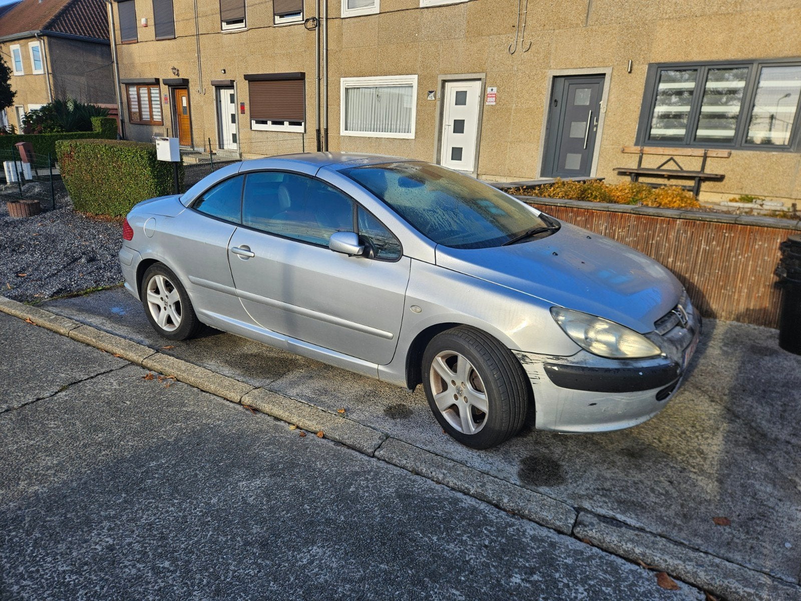 peugeot 307cc, Autos, Cuir, Argent ou Gris, Ordinateur de bord, Cabriolet
