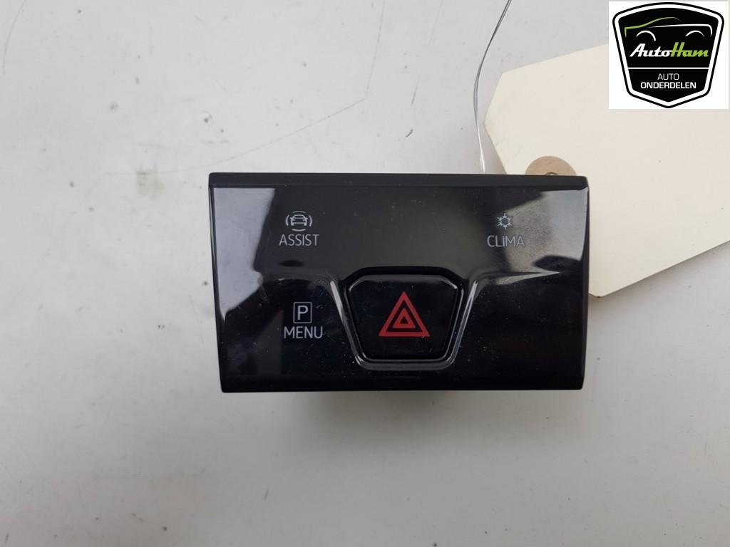 ALARMLICHTEN SCHAKELAAR Golf VIII (CD1) (|5H0925200P|), Gebruikt, Volkswagen