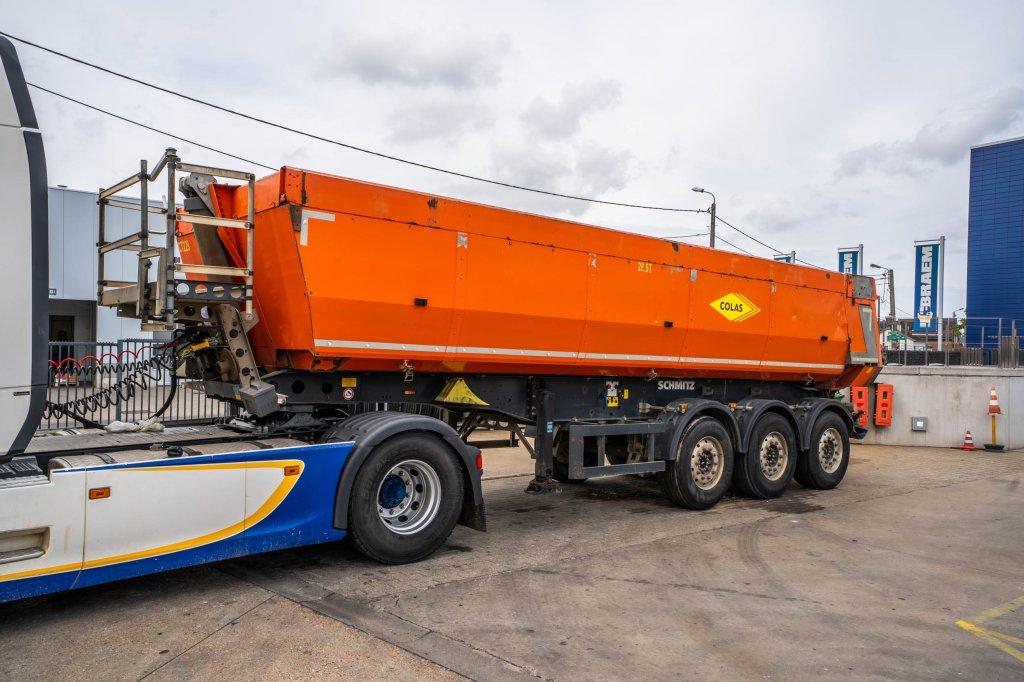 Schmitz Cargobull SGF-S3-GEISOLEERDE KIPPER-27m3 (bj 2016), Auto's, Vrachtwagens, Overige brandstoffen, Bedrijf, Aanhangers en Opleggers