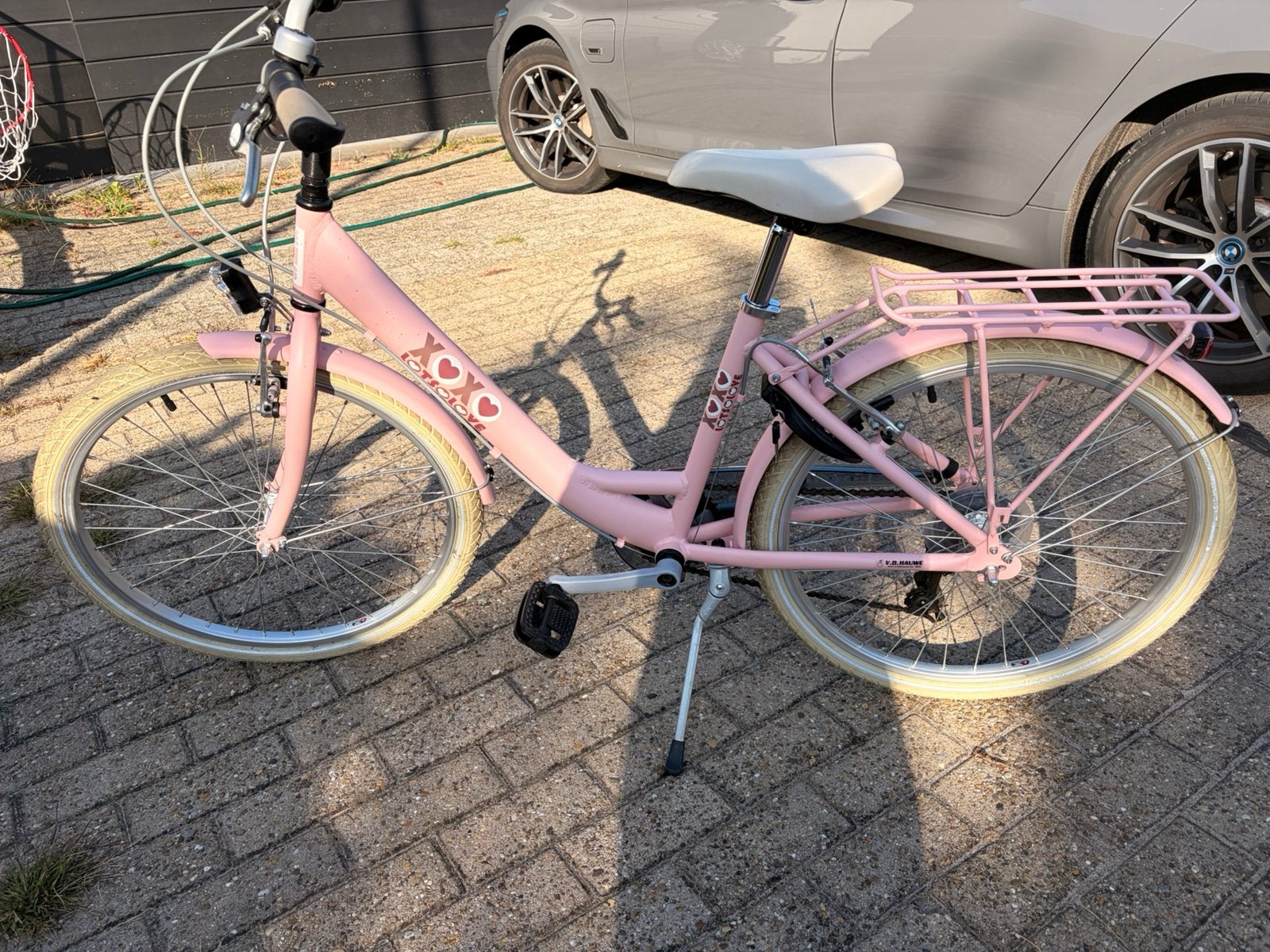 Meisjesfiets 24’’, Ophalen, Zo goed als nieuw, 24 inch, Handrem