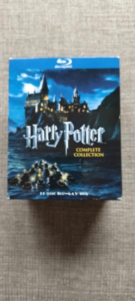 HARRY POTTER - Blu-Ray - verzameling 8 films., CD & DVD, Blu-ray, Comme neuf, Science-Fiction et Fantasy, Coffret, Enlèvement