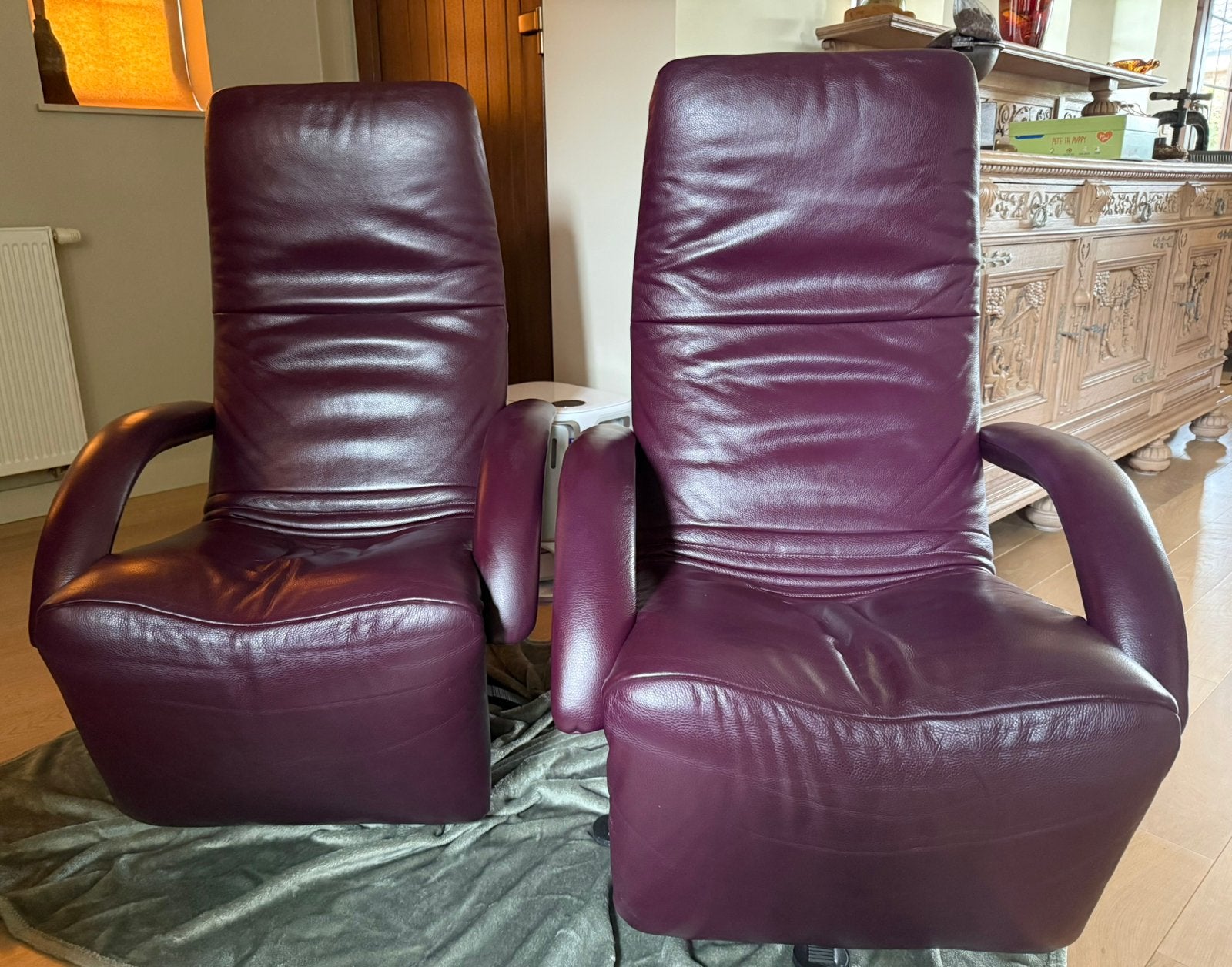 Set van 2 Jori relaxzetels Yoga, Huis en Inrichting, Fauteuils, Ophalen, Zo goed als nieuw