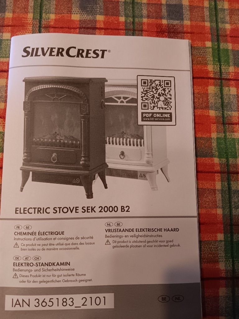 Electrisch kacheltje, Huis en Inrichting, Kachels, Ophalen, Overige soorten, Elektrisch, Nieuw