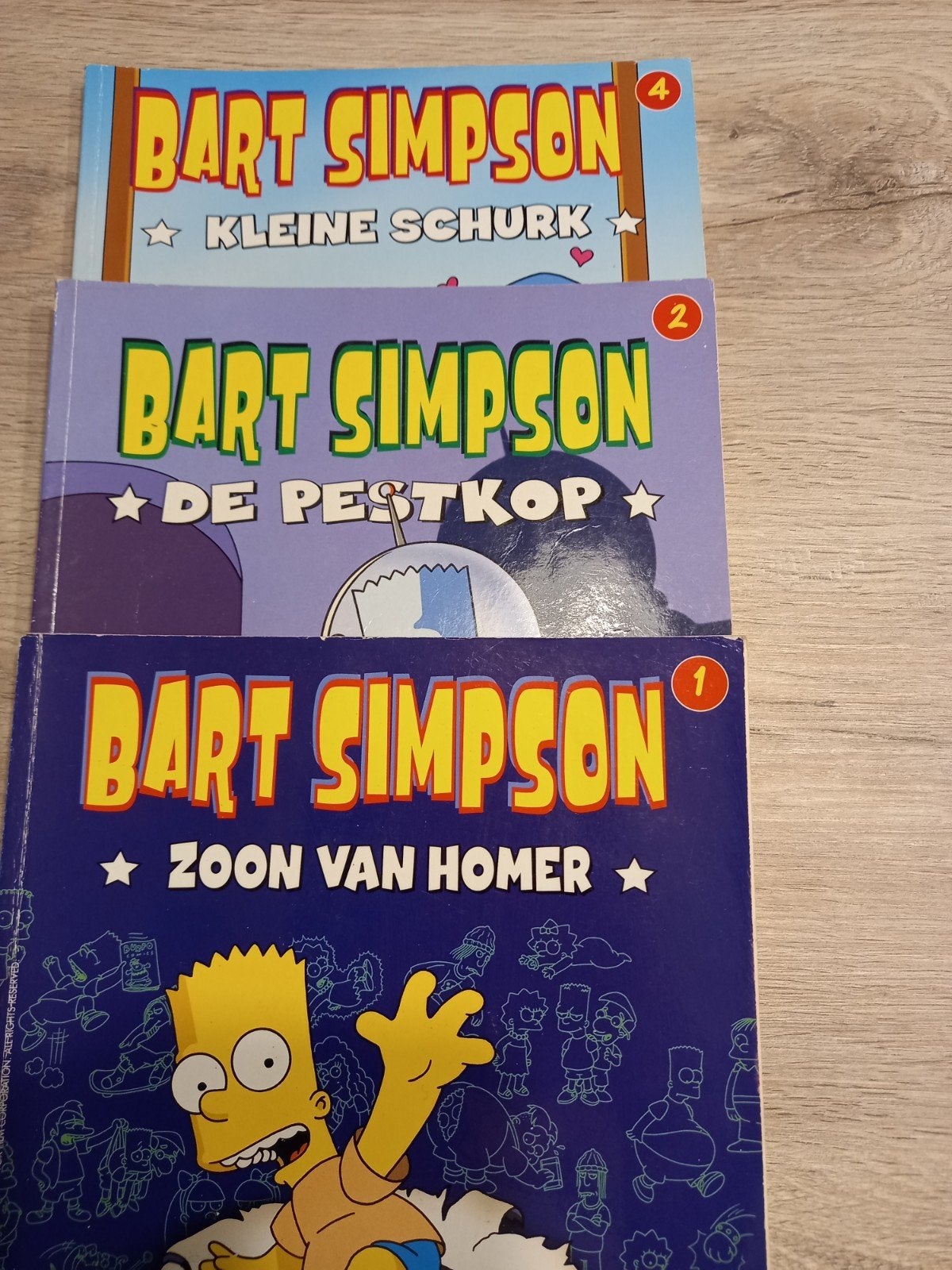 strip verhalen bart simpson 2euro stuk of samen 5euro, Enlèvement