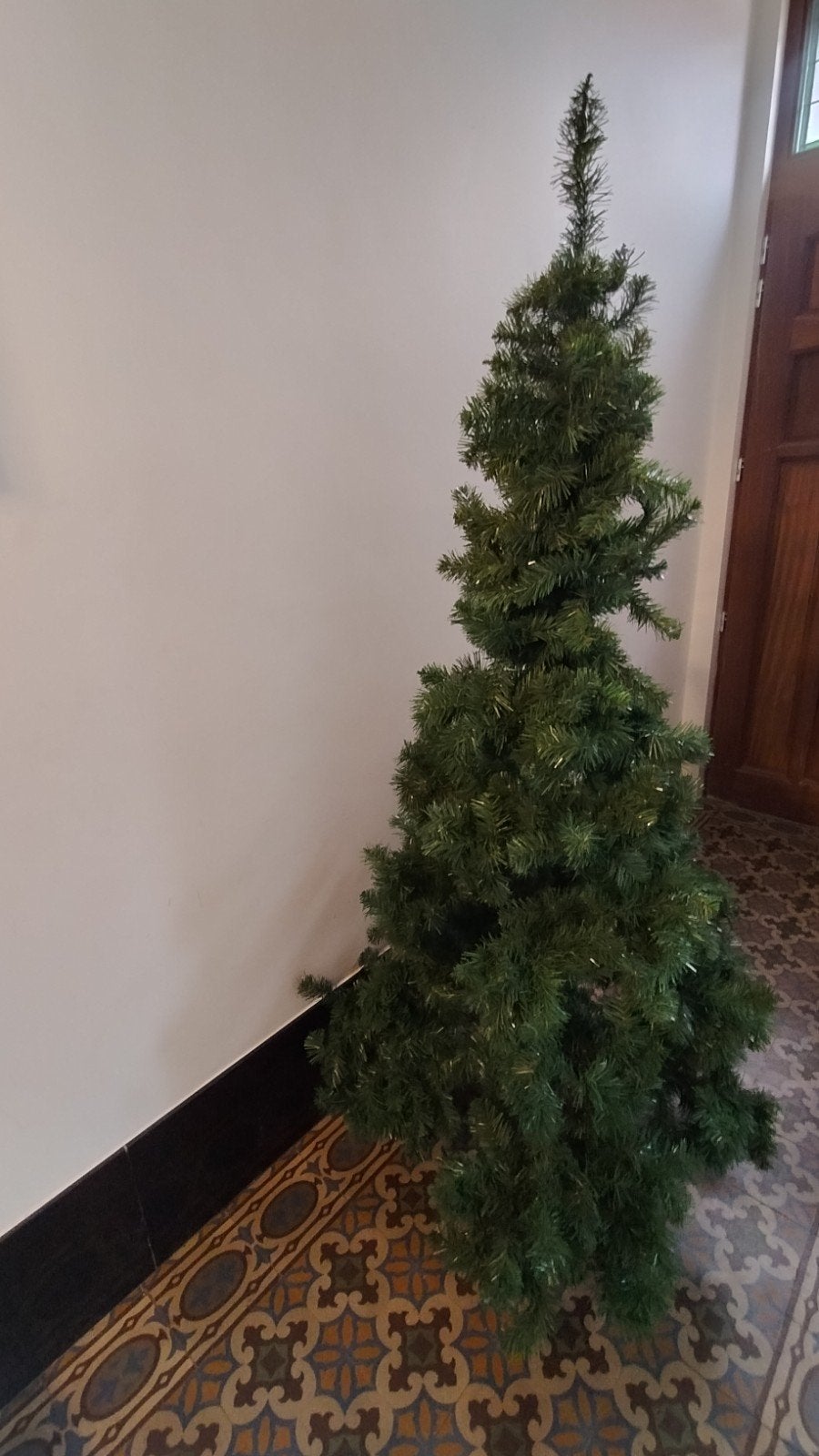 Gratis kerstboom Hema 180cm, Ophalen