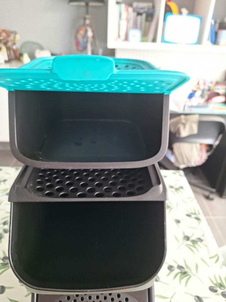 tupperware, Ophalen of Verzenden, Gebruikt, Overige kleuren, Stapelbaar