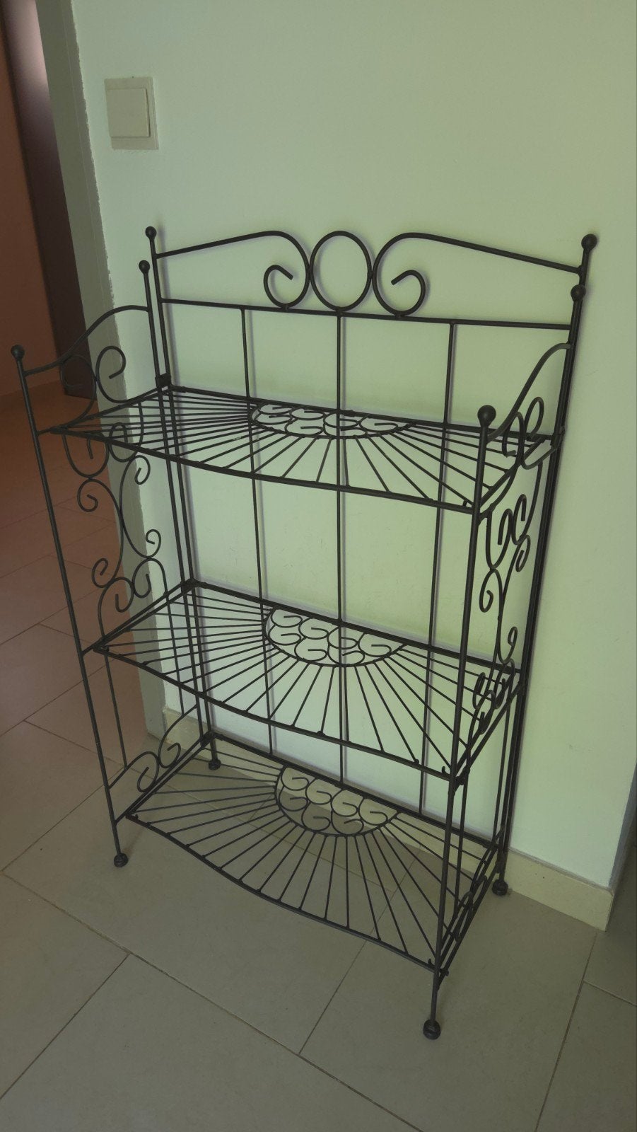 Belle étagère en fer forgé, Maison & Meubles