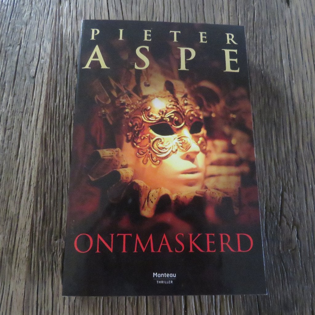 Pieter Aspe Ontmaskerd, Livres, Enlèvement ou Envoi