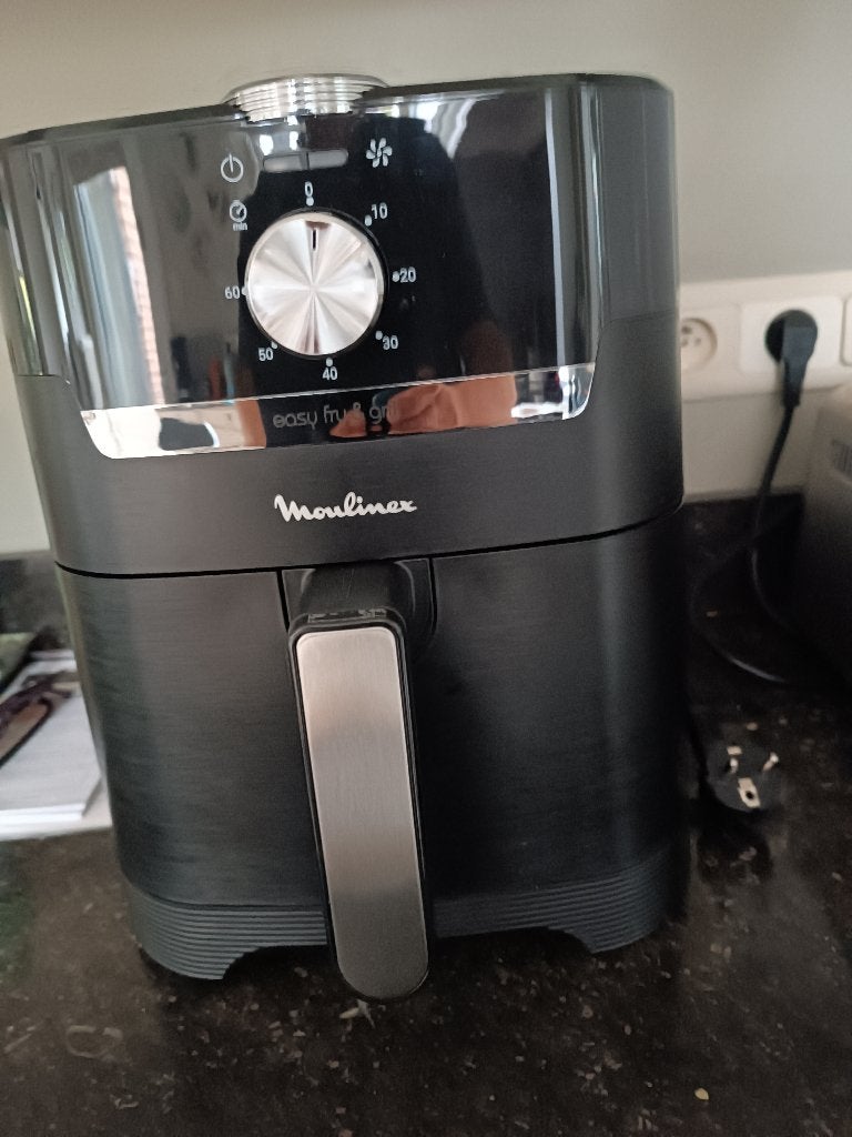 Eazy friteuse grill Moulinex geserveerd 1 x, Ophalen, Zo goed als nieuw, Airfryer
