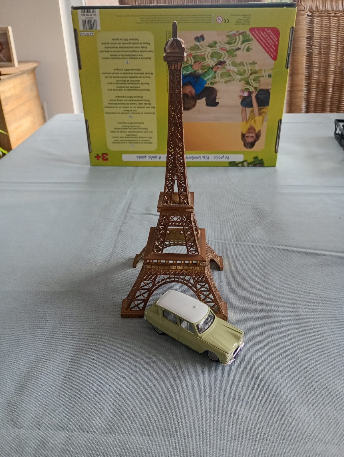 Citroën Ami 6 et Tour Eiffel, Enlèvement ou Envoi