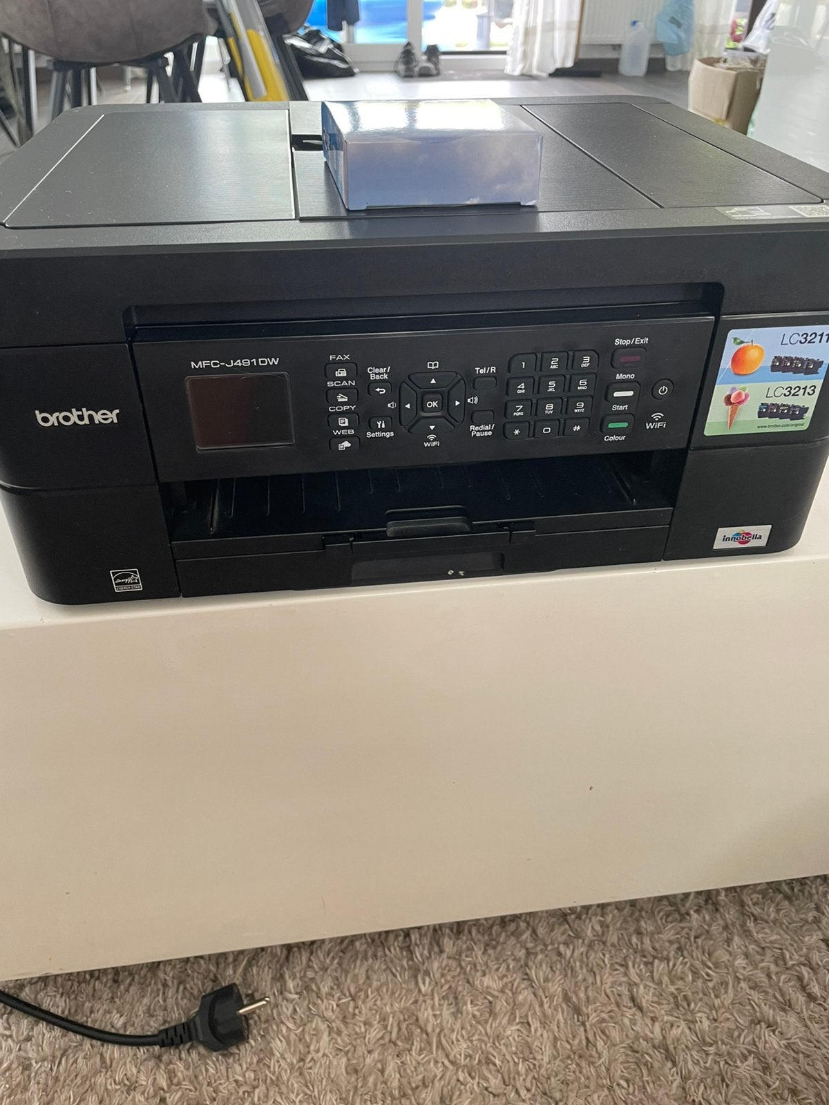 Printer /scanner merk brother, Ophalen, Gebruikt