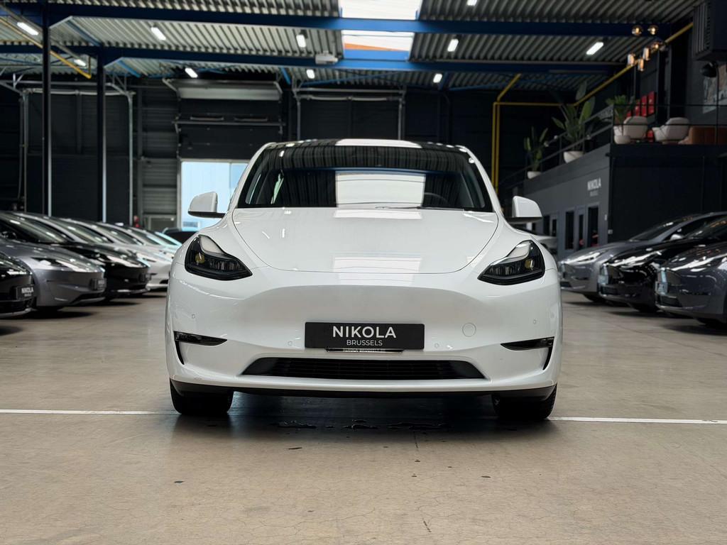 Tesla Model Y LONG RANGE - ALL WHEEL DRIVE - FULL PAINT PROT, Auto's, Wit, 5 zetels, SUV of Terreinwagen, Model Y