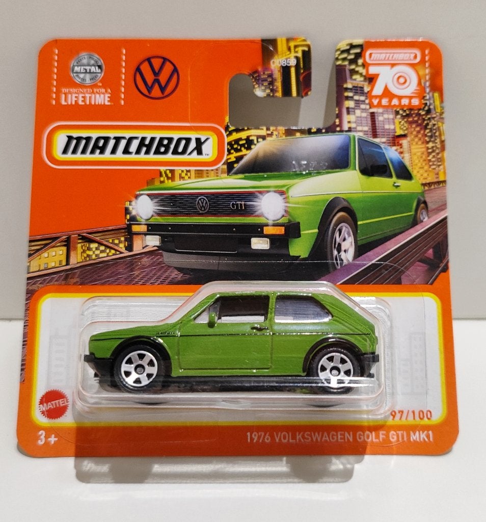 Matchbox 1976 Volkswagen Golf MK1 GTi Groen (2023), Enlèvement ou Envoi
