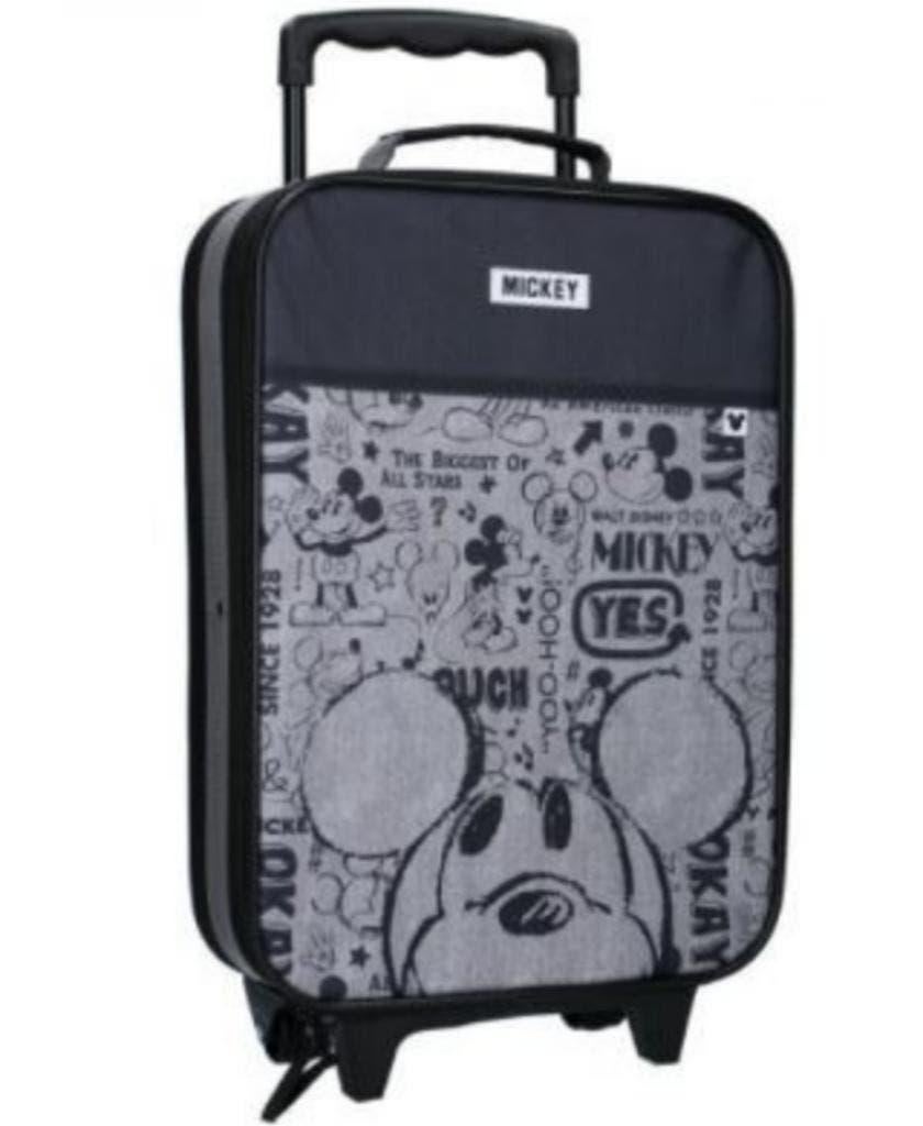 Mickey Mouse Trolley Koffer - Disney, Bijoux, Sacs & Beauté, Valises, Neuf, Autres matériaux, Moins de 50 cm, Moins de 35 cm, Poignée extensible