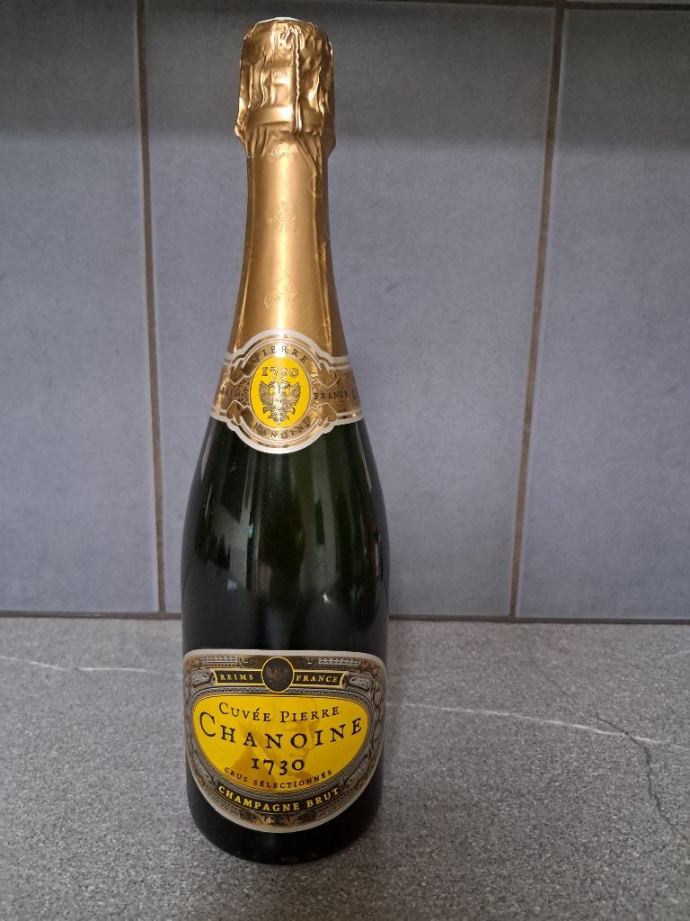 Champagne Chanoine Cuvée Pierre 1730 Brut, Enlèvement, Neuf, Champagne