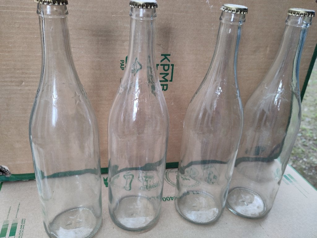 bouteilles vides pour jus de fruit, Electroménager, Enlèvement, Utilisé