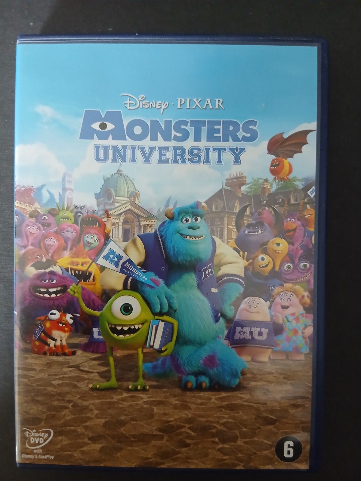 Monsters university, Cd's en Dvd's, Dvd's | Tekenfilms en Animatie, Animatie, Verzenden, Nederlands, Zo goed als nieuw