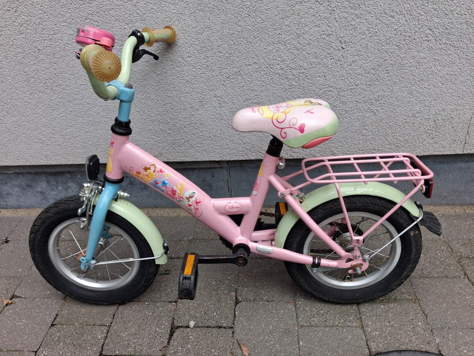 Kinderfiets 12inch, Ophalen, Terugtraprem