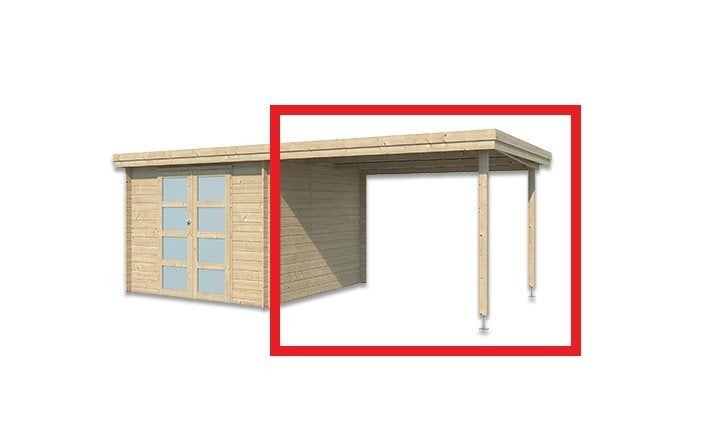 extensie voor tuinhuis, Ophalen, Nieuw, Hout, Tuinhuis