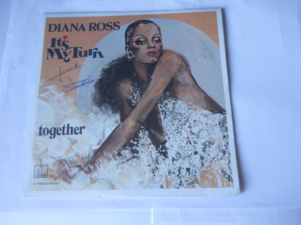 45 T SINGLE - Diana Ross – It's My Turn, Fotohoes, 7 inch, Ophalen of Verzenden, Zo goed als nieuw