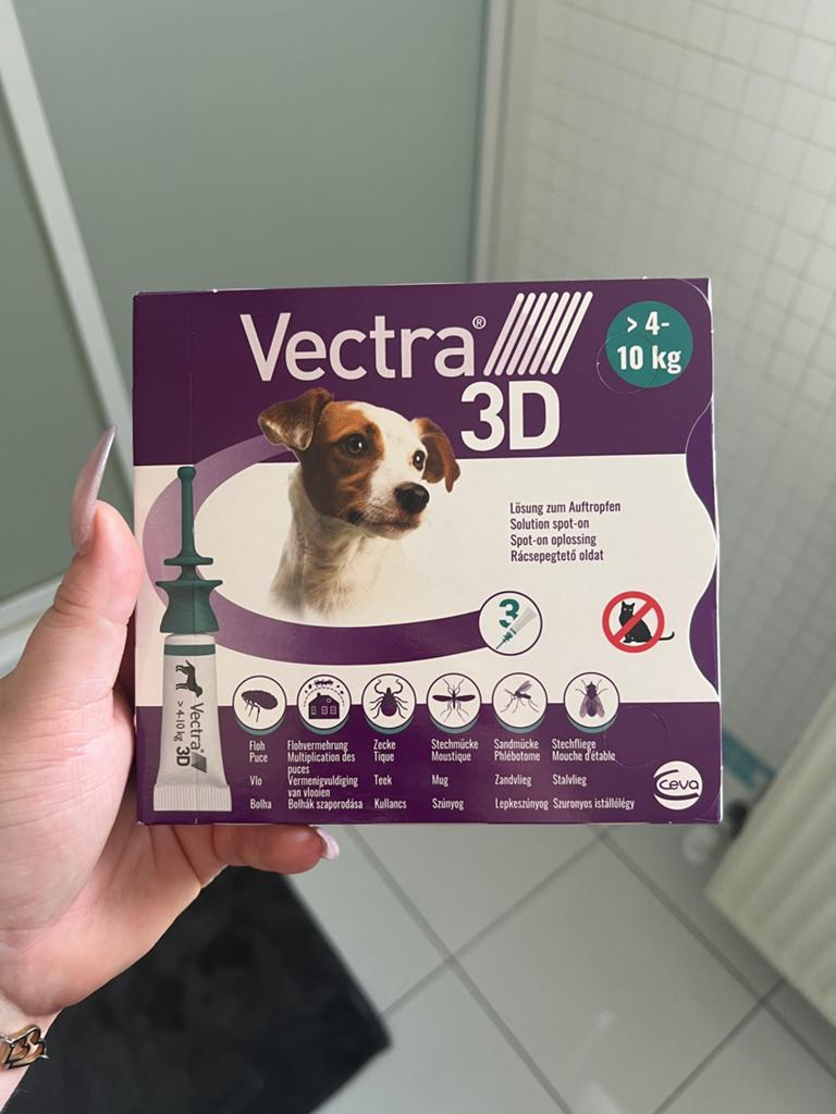 Vectra 3D anti vlooien en teken, Dieren en Toebehoren, Ophalen of Verzenden, Nieuw