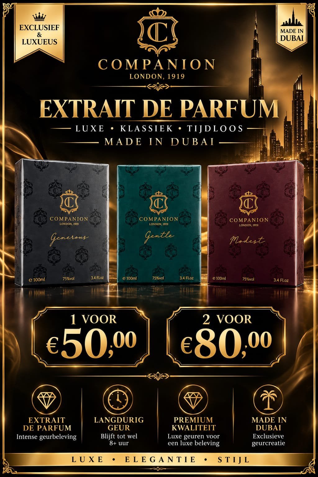 Companion parfum 75% 100ml, Enlèvement ou Envoi