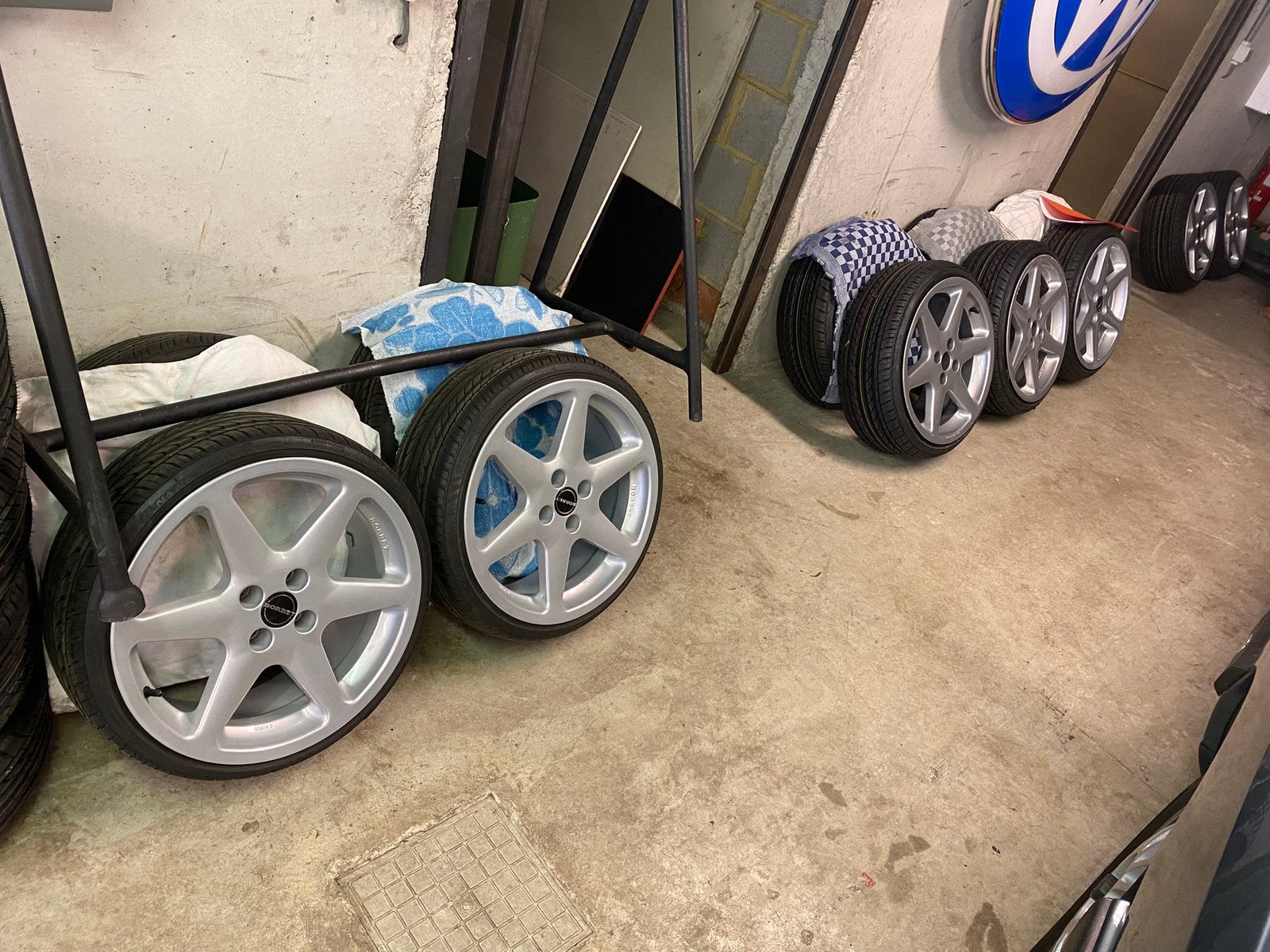 Borbet C velgen, Auto-onderdelen, Ophalen, 17 inch, Velg(en)