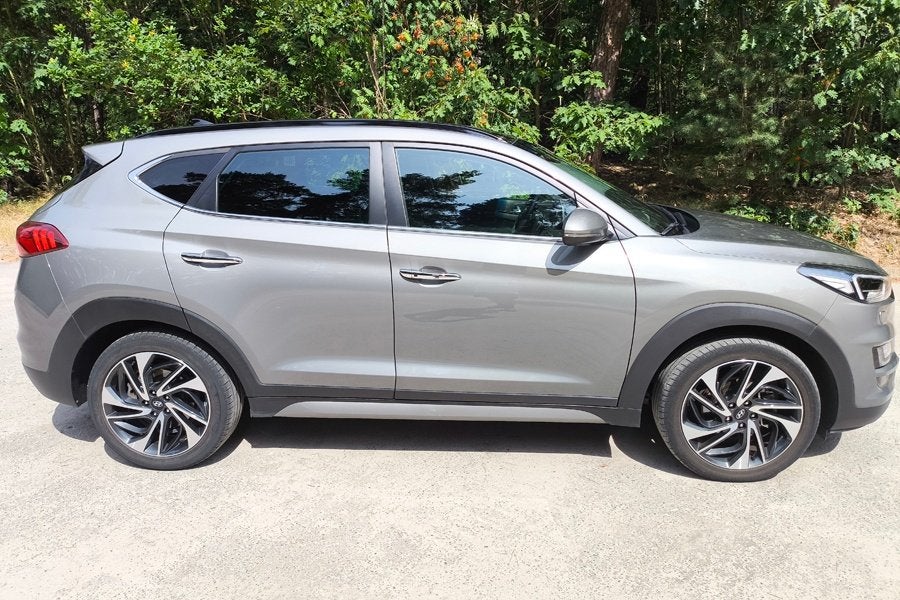Hyundai Tucson T GDI 1.6 (177 pk) automaat, Auto's, 4 cilinders, 180 g/km, Leder, 5 zetels