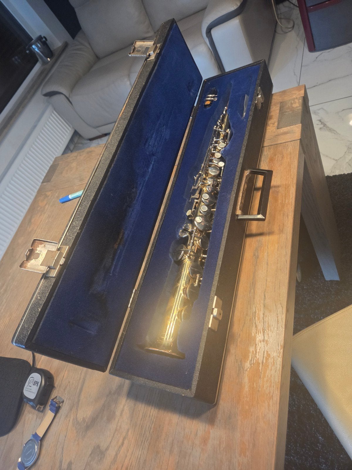 Vintage saxophone, Muziek en Instrumenten, Ophalen